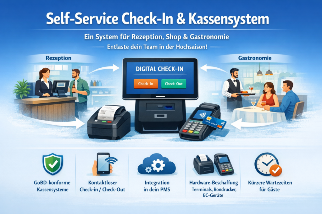 Self-Service Check-In & Kassensysteme
